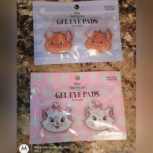 Disney Princess Gel Eye Pads Set. Collectors Reusable Hot And Cold.New